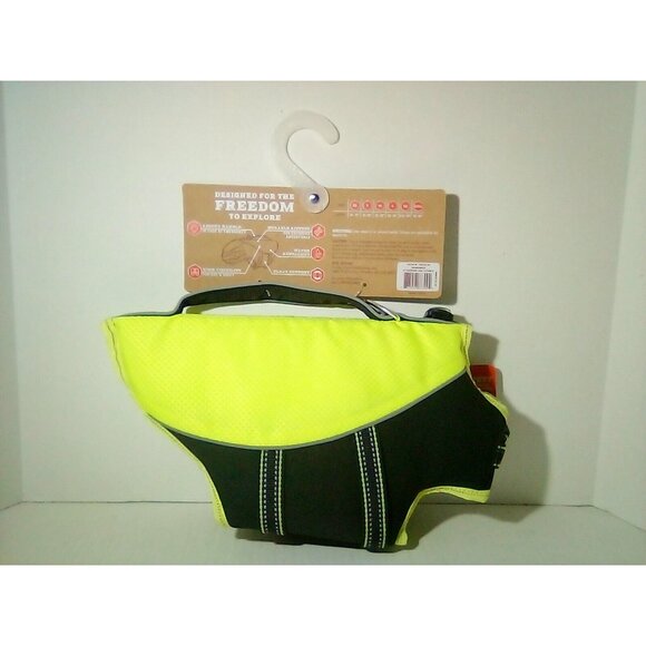 Arcadia Trail High Visibility Flotation Aid Life Jacket Yellow Small Girth18-25" - Picture 2 of 4